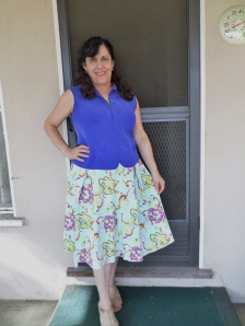 Finished Skirt after Changing Waistband