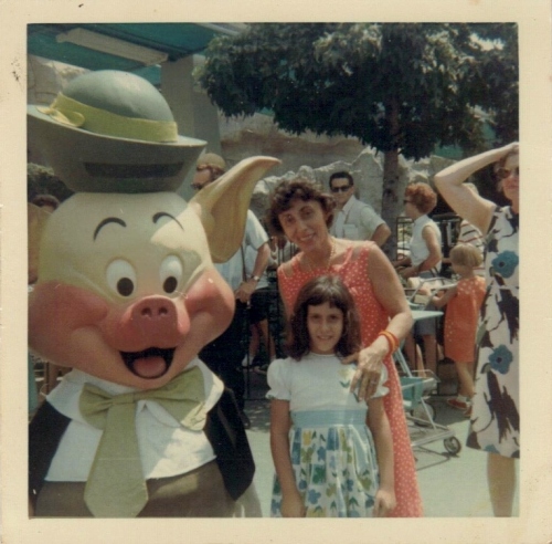 Disneyland in the mid 1960's