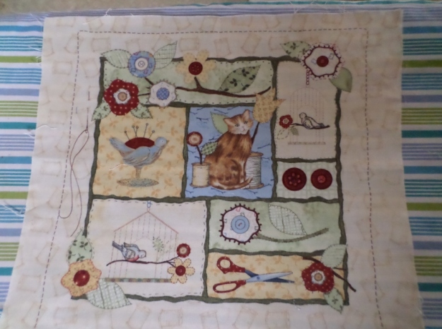 Sewing Panel I planned to use for pocket